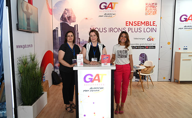 Retour en photos sur la participation de GAT ASSURANCES au salon Logistica et Africa Expo du 25 au 28 Juin au Parc des Expositions du Kram